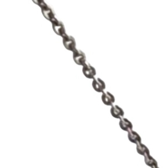 Stunning Sterling Silver Cubic Zirconia Necklace - 18" - Picture 5 of 5